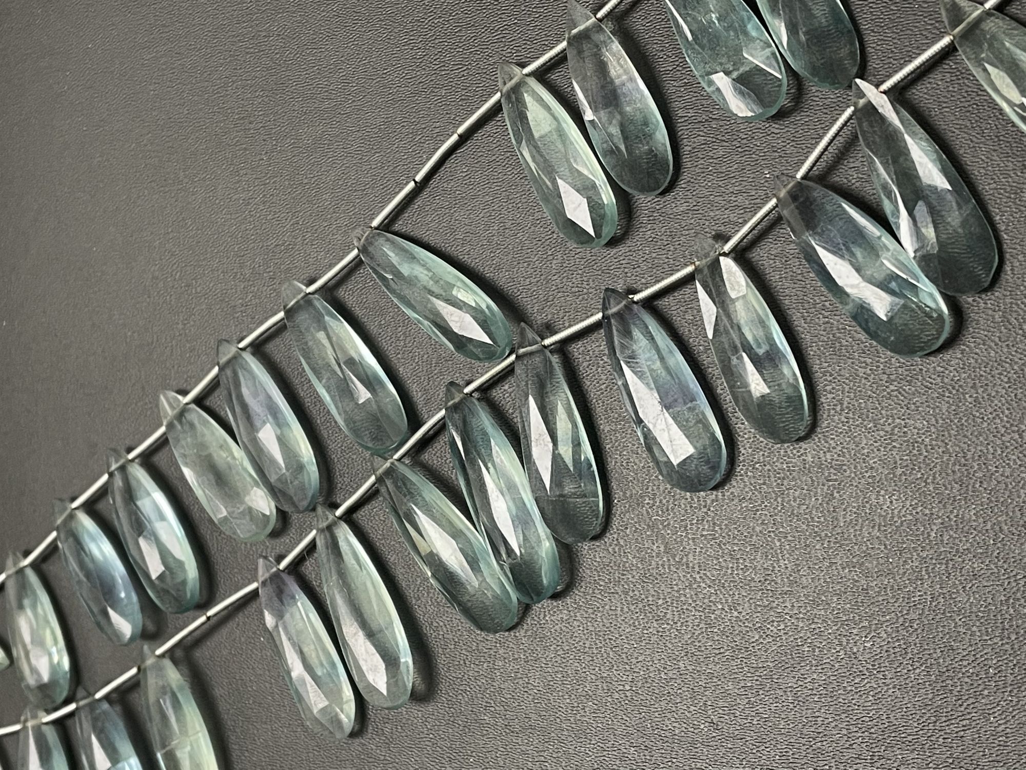 Fluorite Pear Faceted