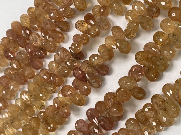 Imperial Topaz Drop Faceted