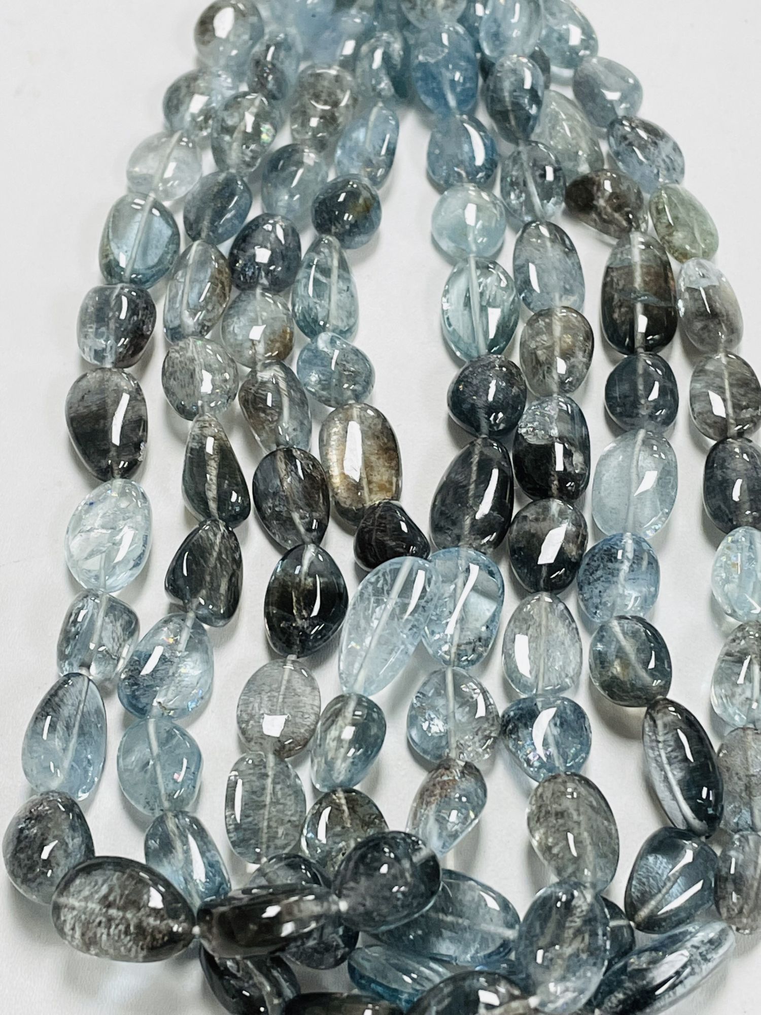 Copper Aquamarine Nugget Smooth