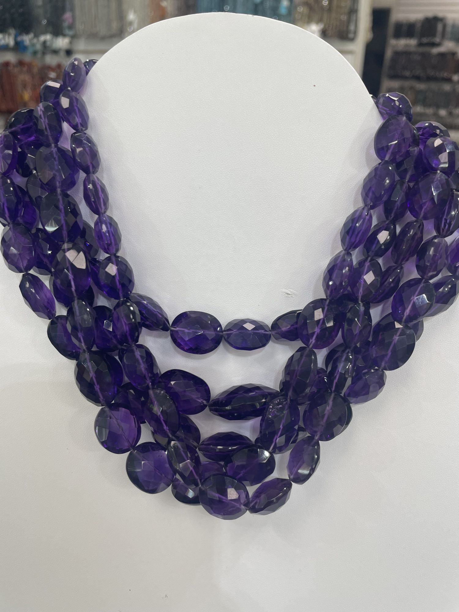 Amethyst Nuggets Faceted