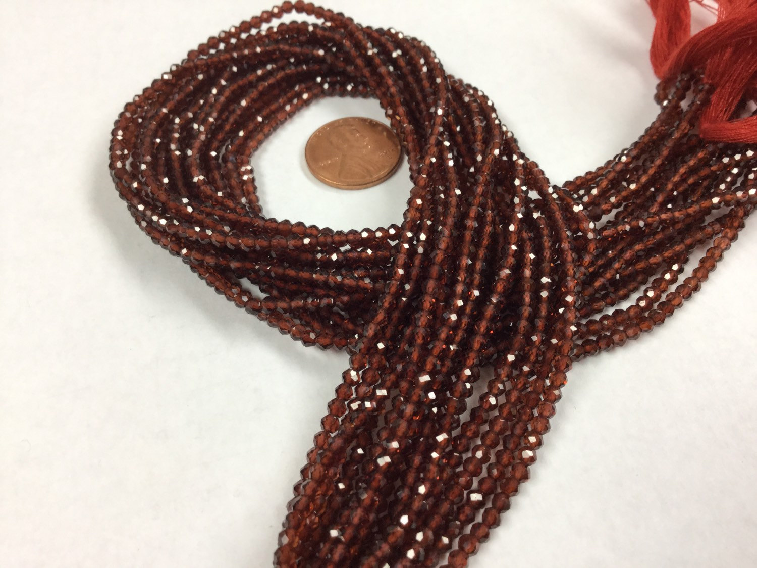 Garnet Rounds Faceted