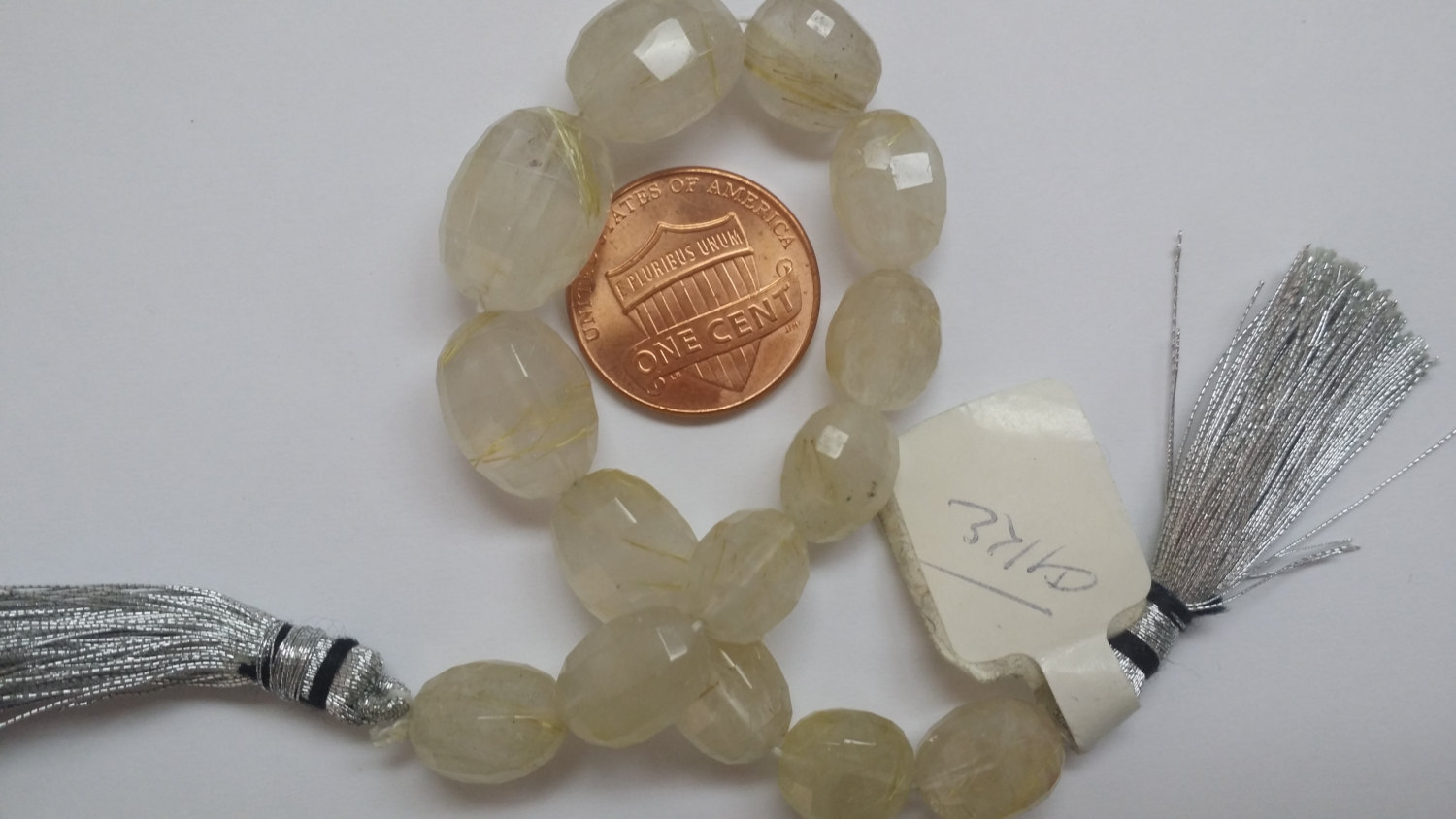Golden Rutilated Oval Faceted