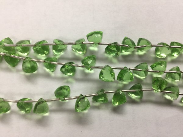 Green Hydro Quartz  Trillions Faceted