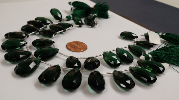 Green Hydro Quartz Pears