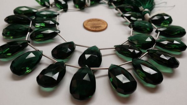 Green Hydro Quartz Pears