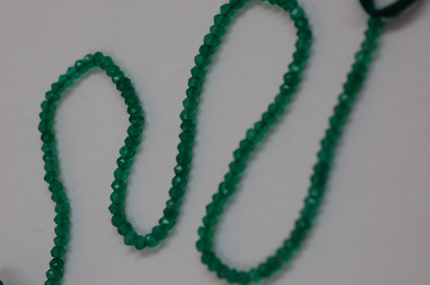 Green Onyx Rondelle