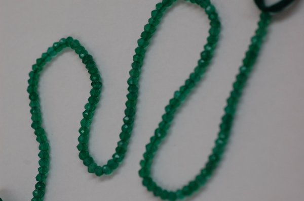 Green Onyx Rondelle