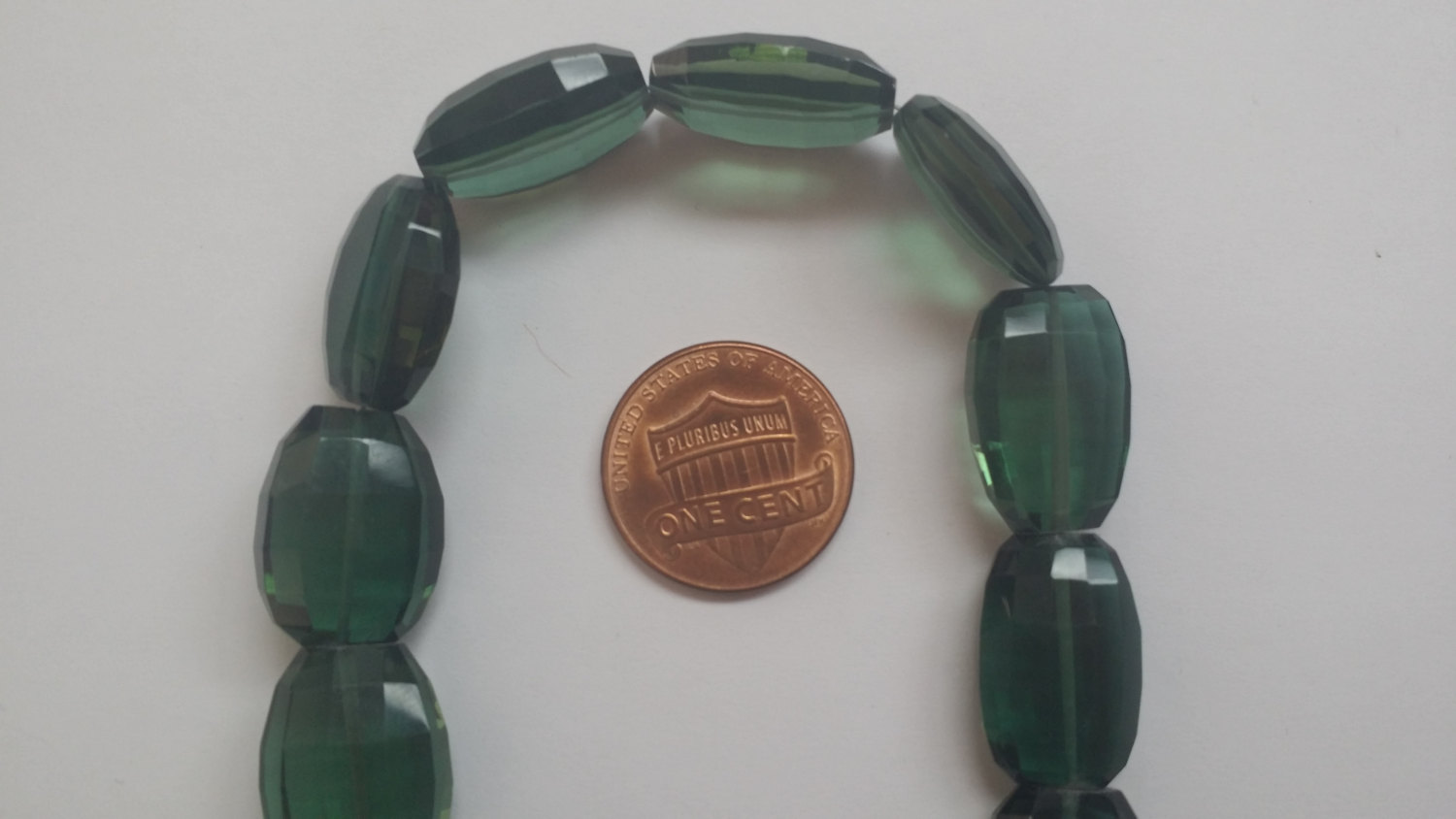 Green Oval Step Cut Hydro Quartz