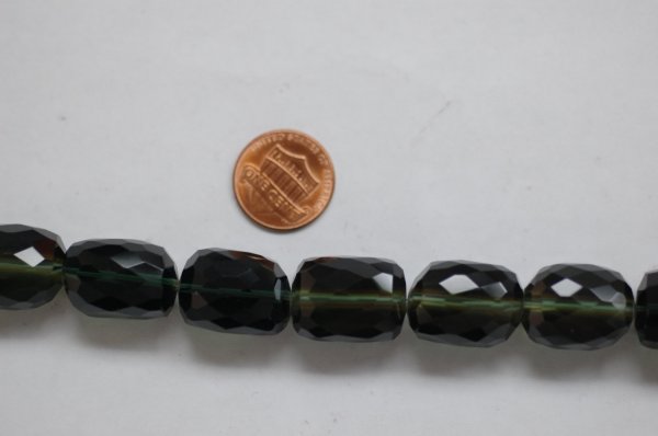 Green Quartz Nuggets Faceted
