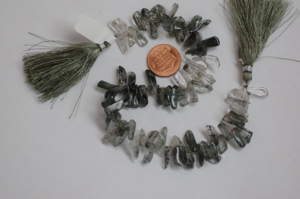 Green Rutilated Quartz Funky Smooth
