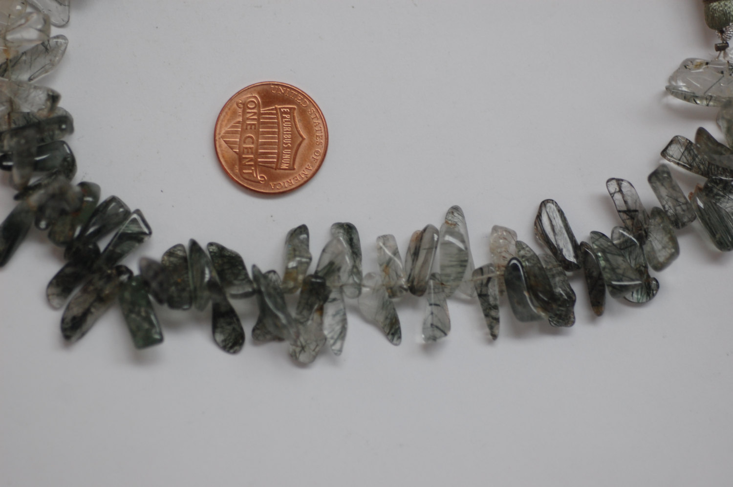 Green Rutilated Quartz Funky Smooth