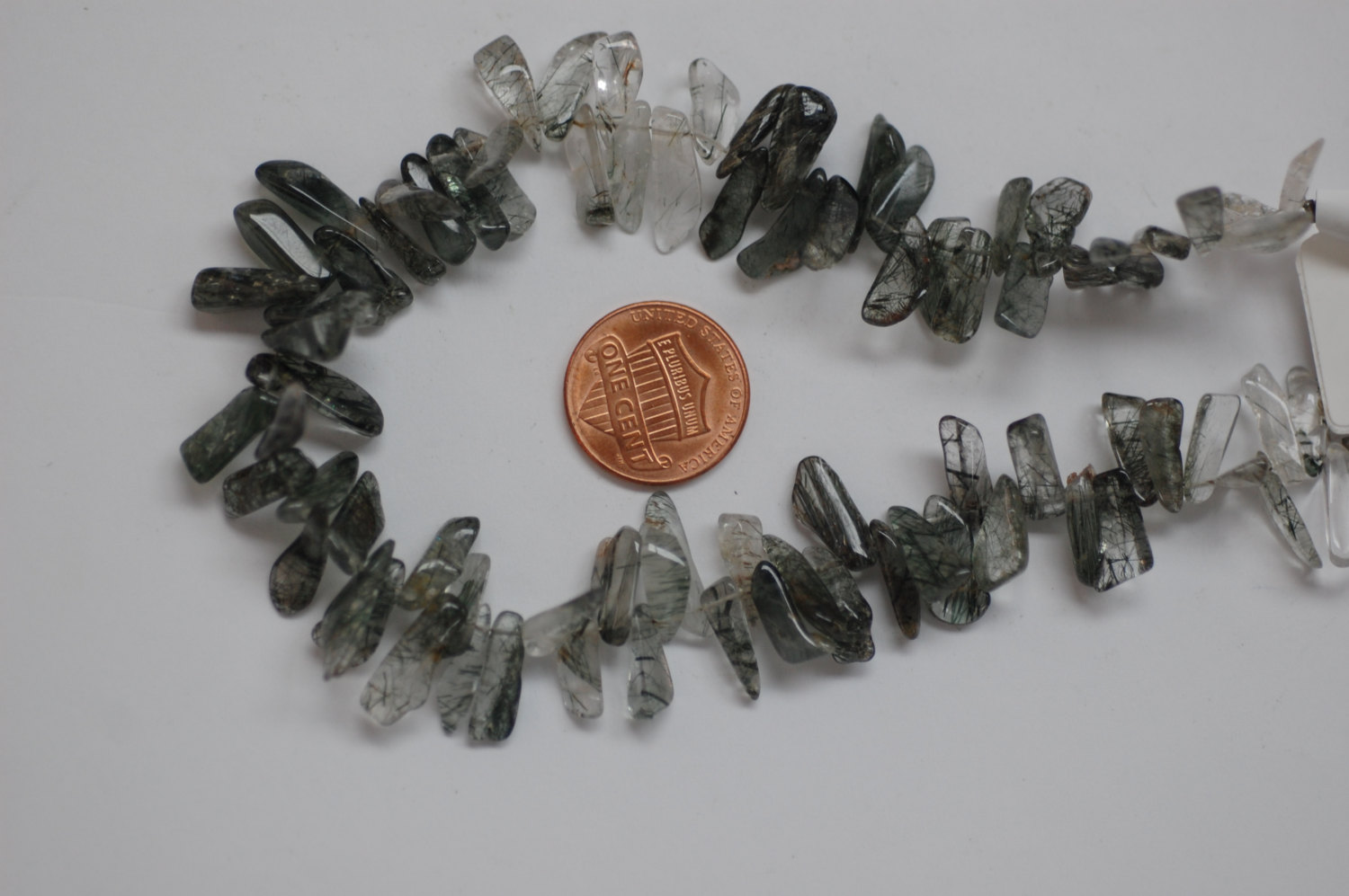 Green Rutilated Quartz Funky Smooth