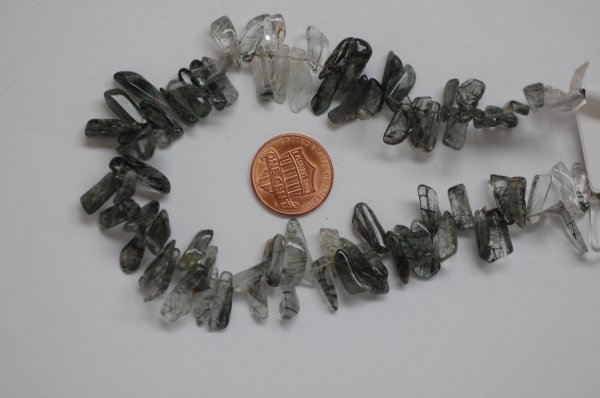 Green Rutilated Quartz Funky Smooth