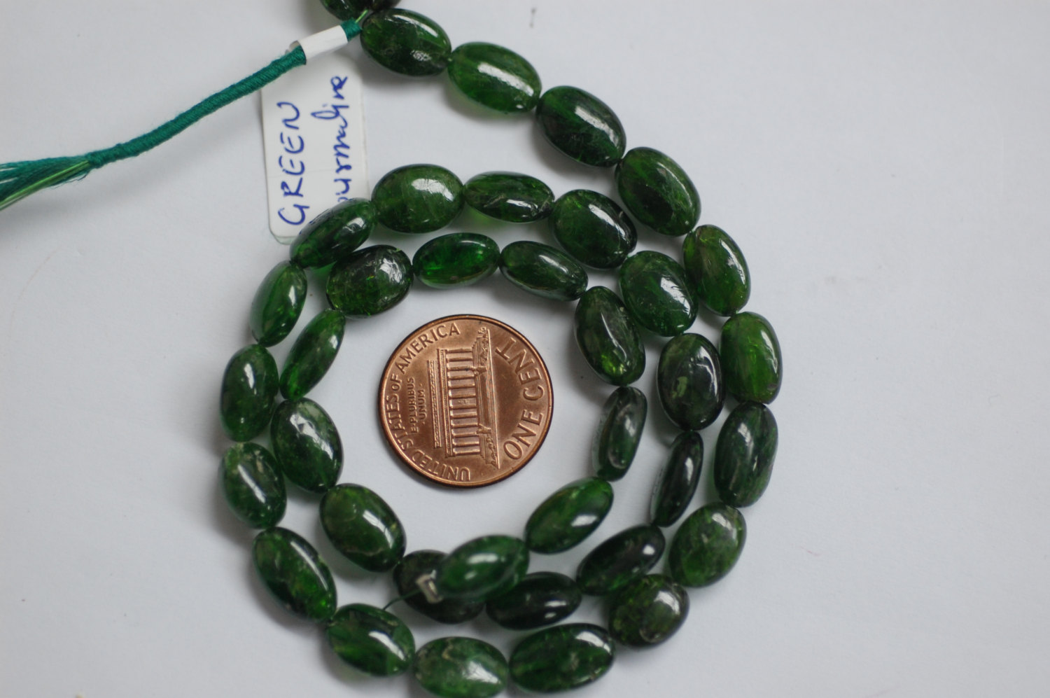 Green Tourmaline Oval Smooth