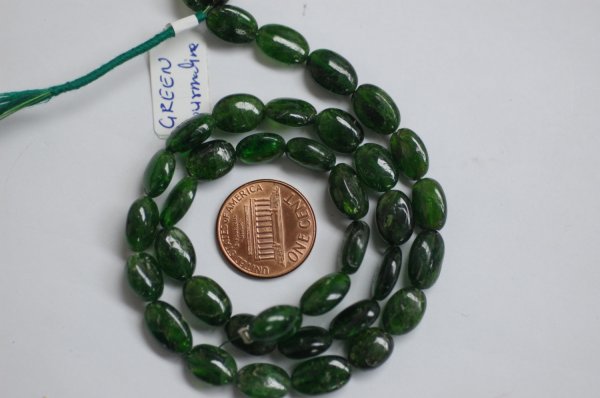 Green Tourmaline Oval Smooth