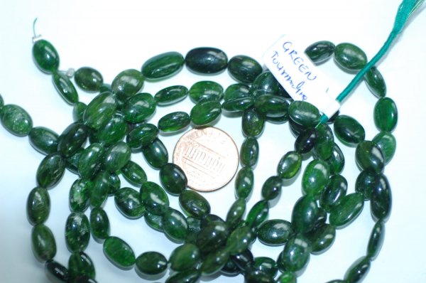 Green Tourmaline Oval Smooth