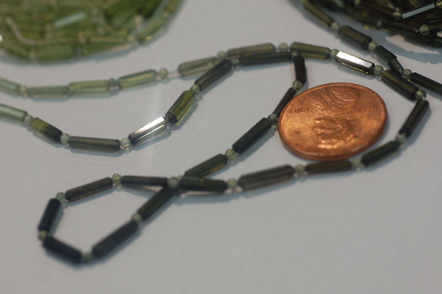 Green Tube Tourmaline