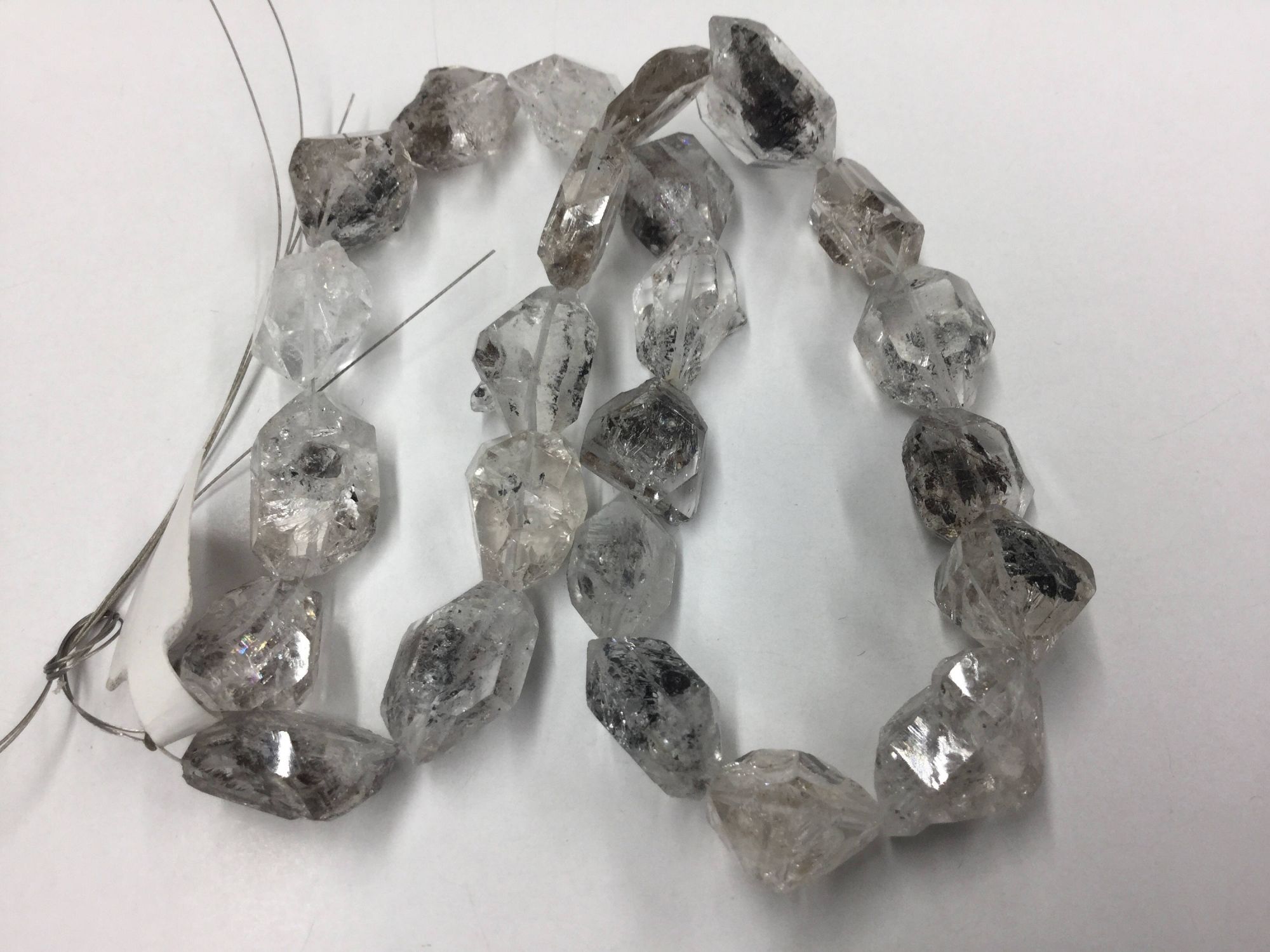 Herkimar Diamonds Funky Cut Faceted (Quartz)