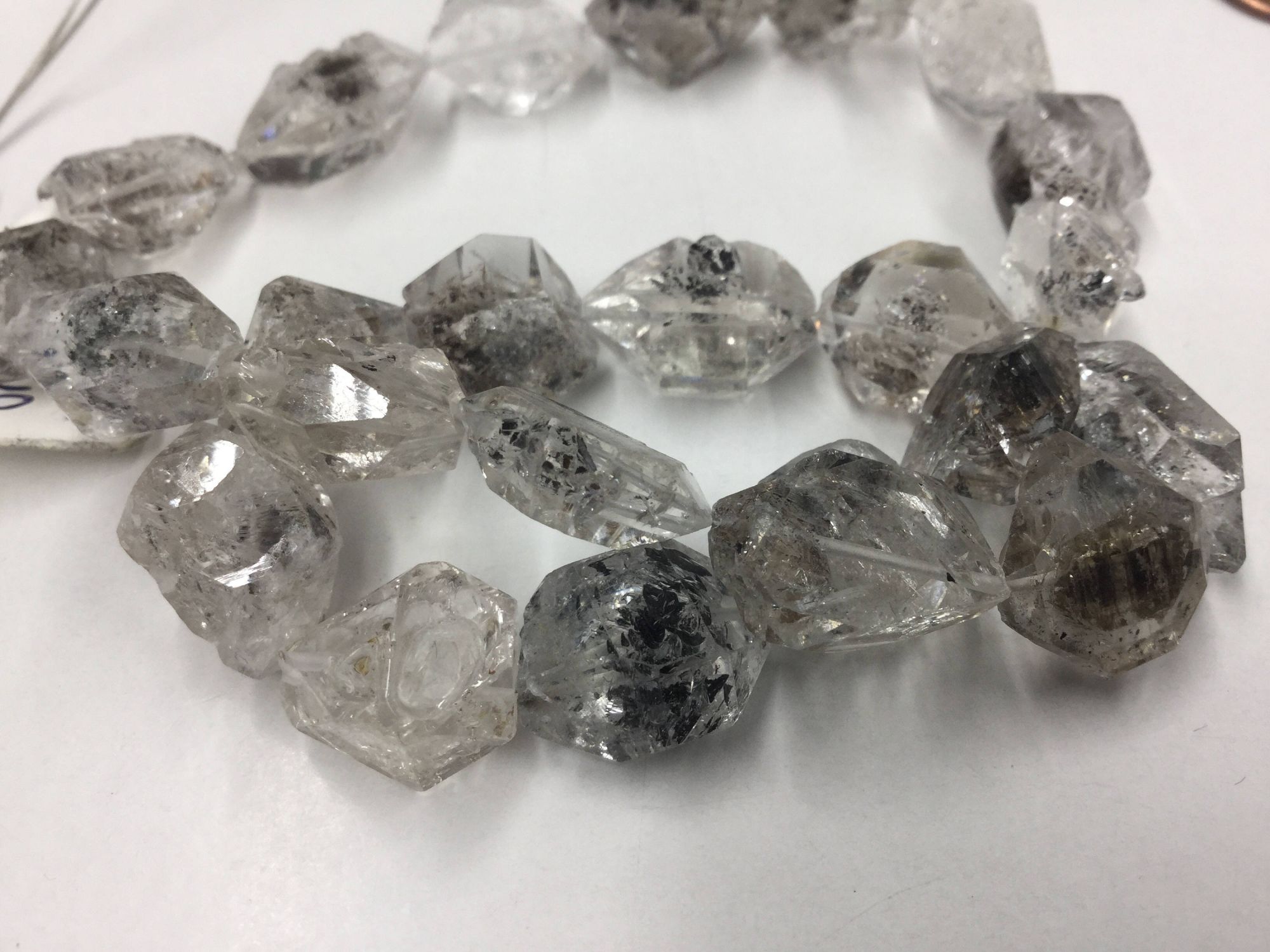 Herkimar Diamonds Funky Cut Faceted (Quartz)