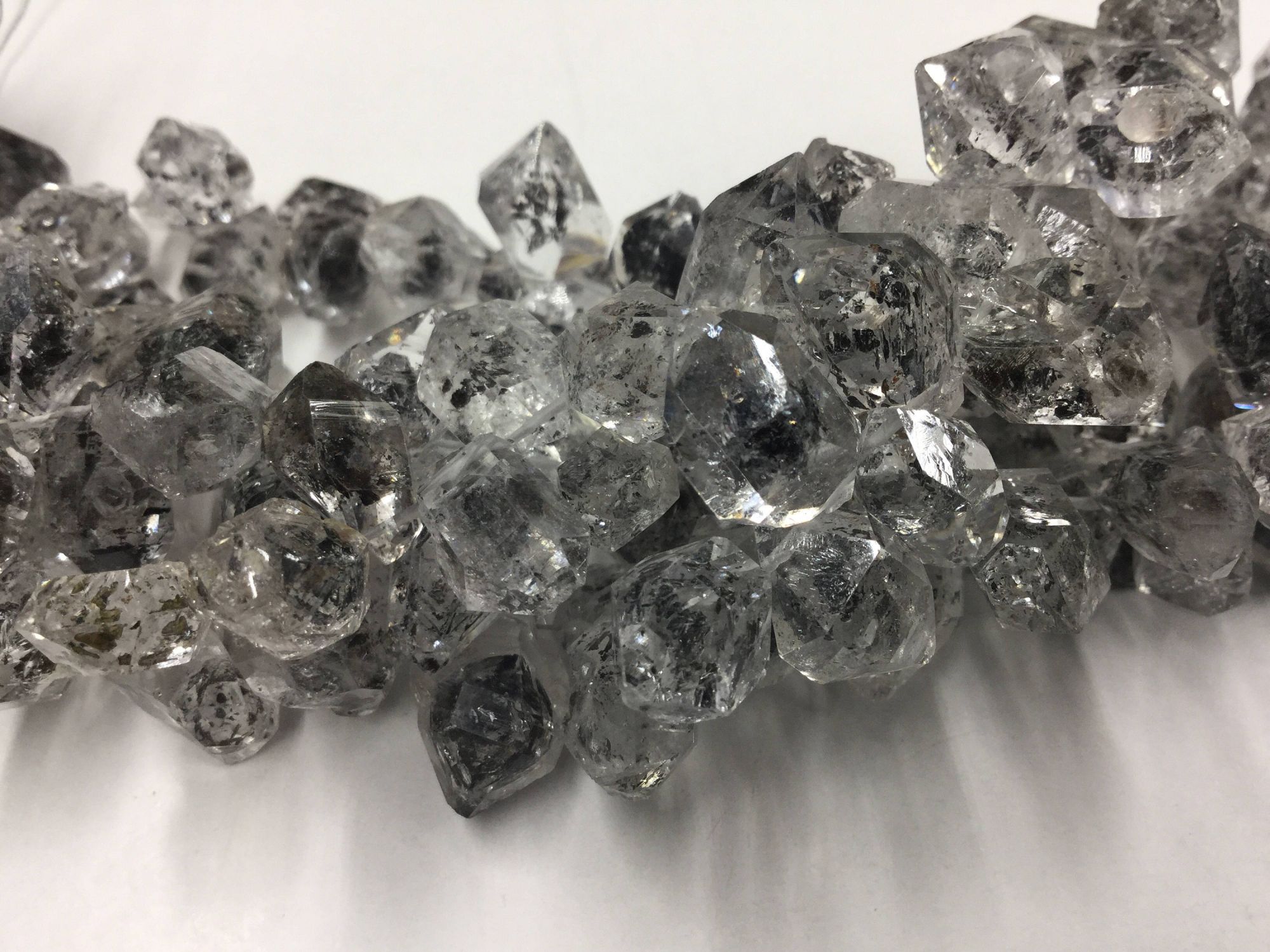 Herkimer Diamonds Funky Cut Faceted(Quartz)
