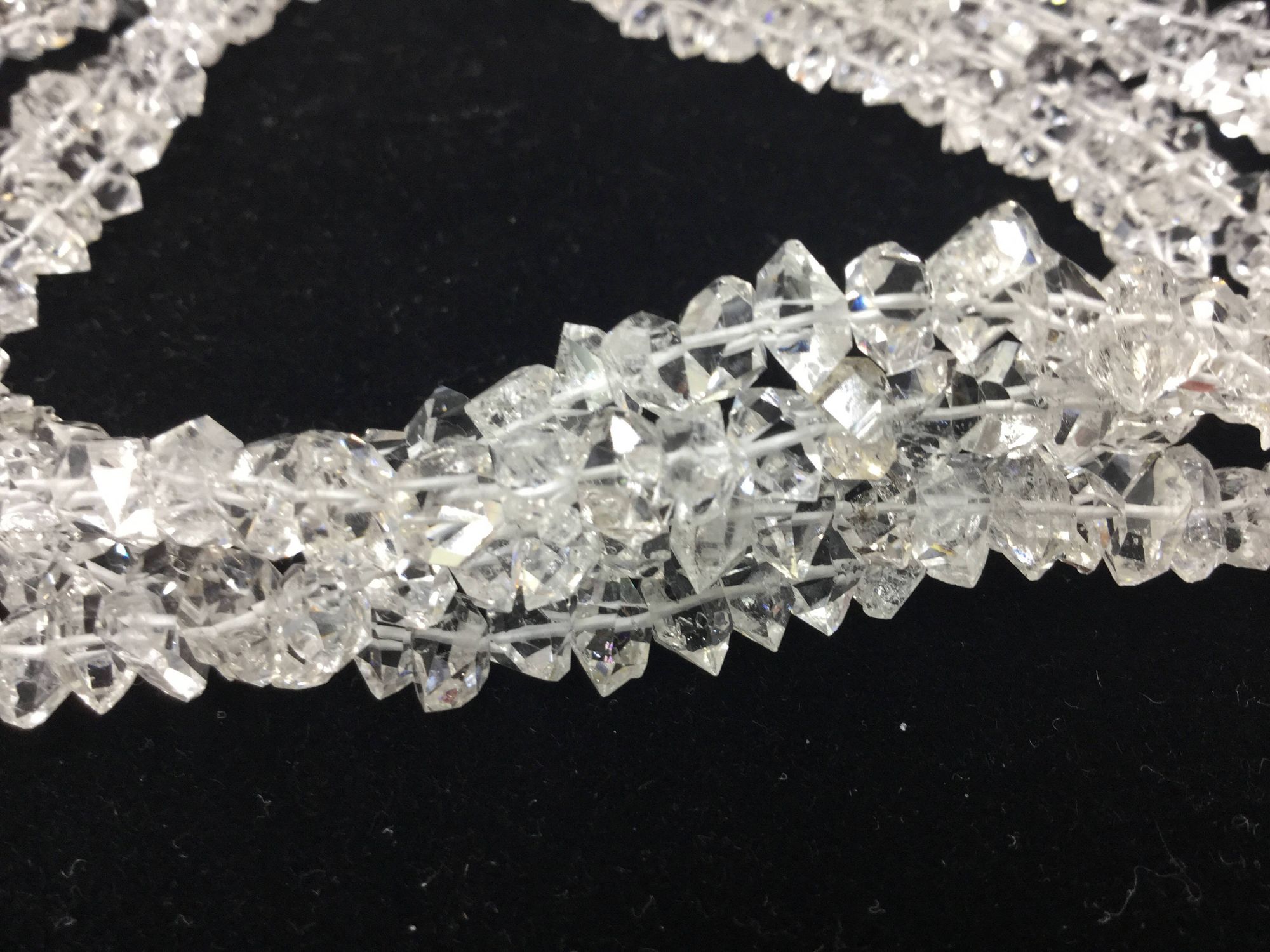Herkimer Diamonds Funky Cut Faceted(quartz)