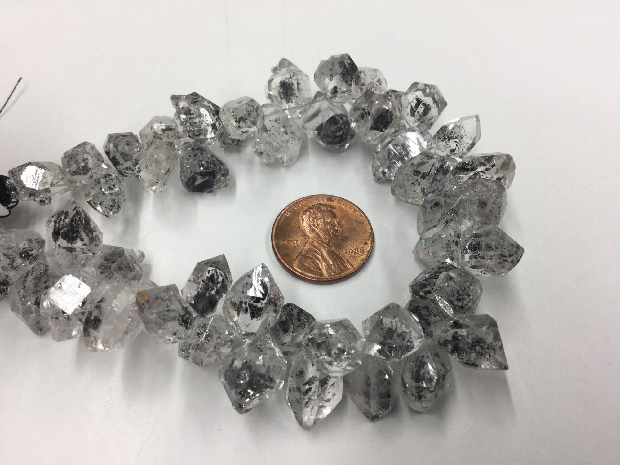 Herkimer Diamonds Funky Cut Faceted(Quartz)