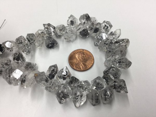 Herkimer Diamonds Funky Cut Faceted(Quartz)