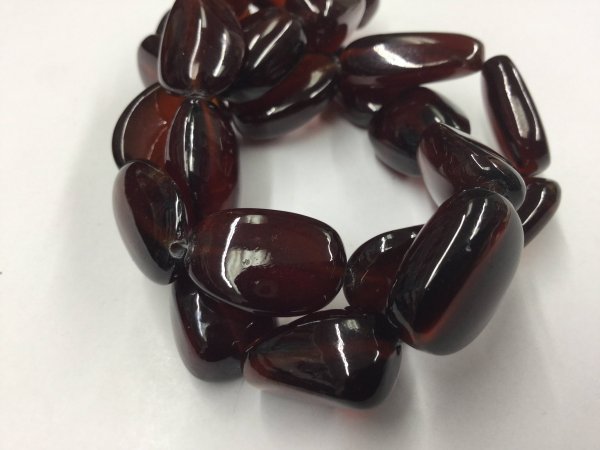 Hessonite Garnet Nuggets Smooth