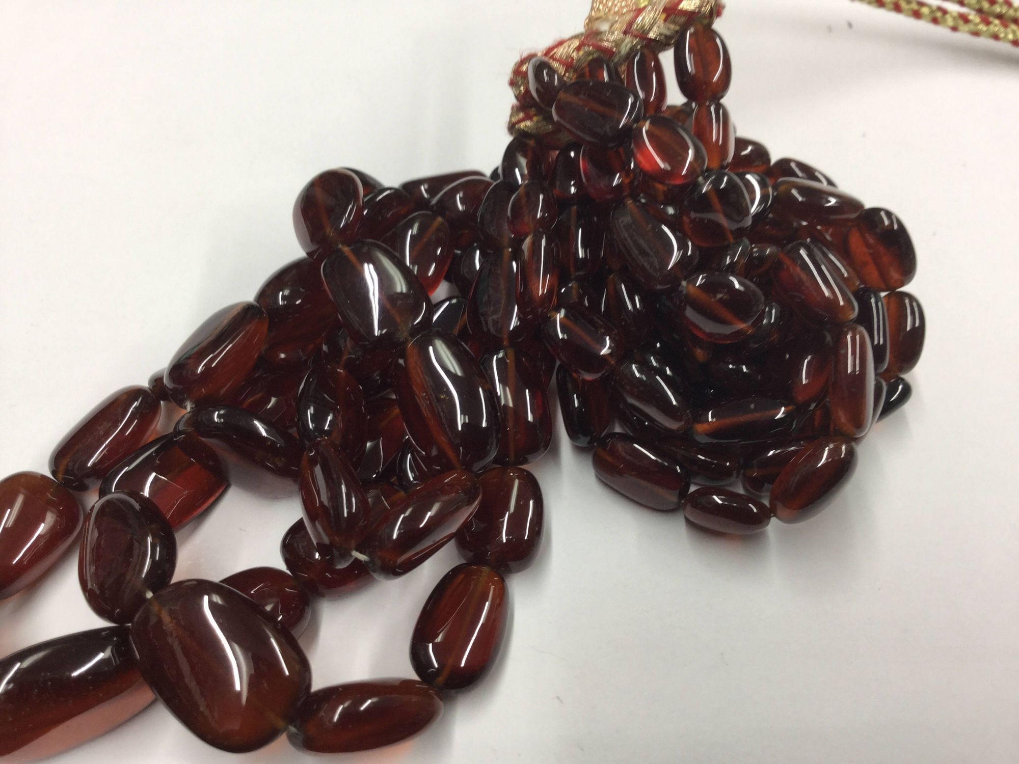 Hessonite Garnet Nugget Smooth