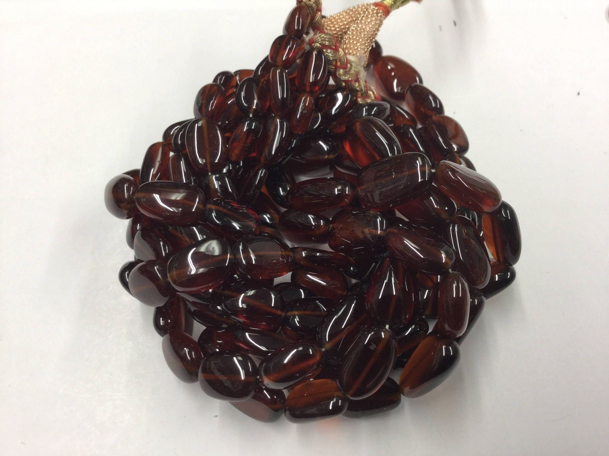 Hessonite Garnet Nugget Smooth