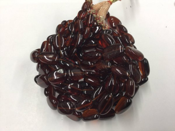 Hessonite Garnet Nugget Smooth