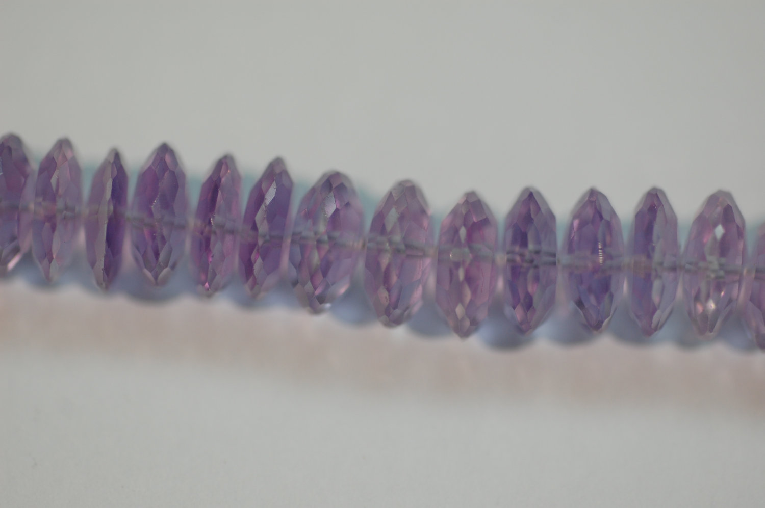 Hydro Brazilian Amethyst Disk Faceted