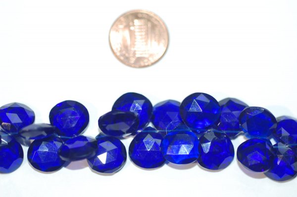 Hydro Dark Purple Heart Faceted