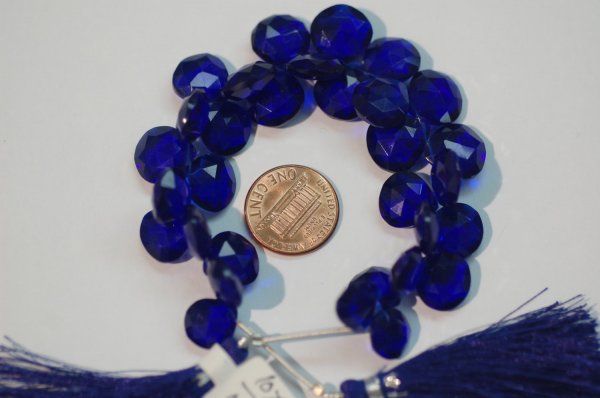 Hydro Dark Purple Heart Faceted