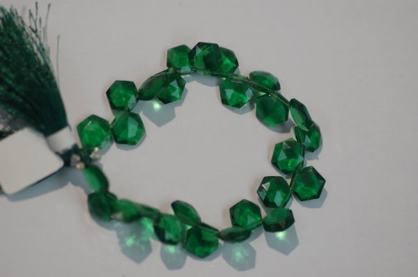 Hydro Green Octagon Faceted