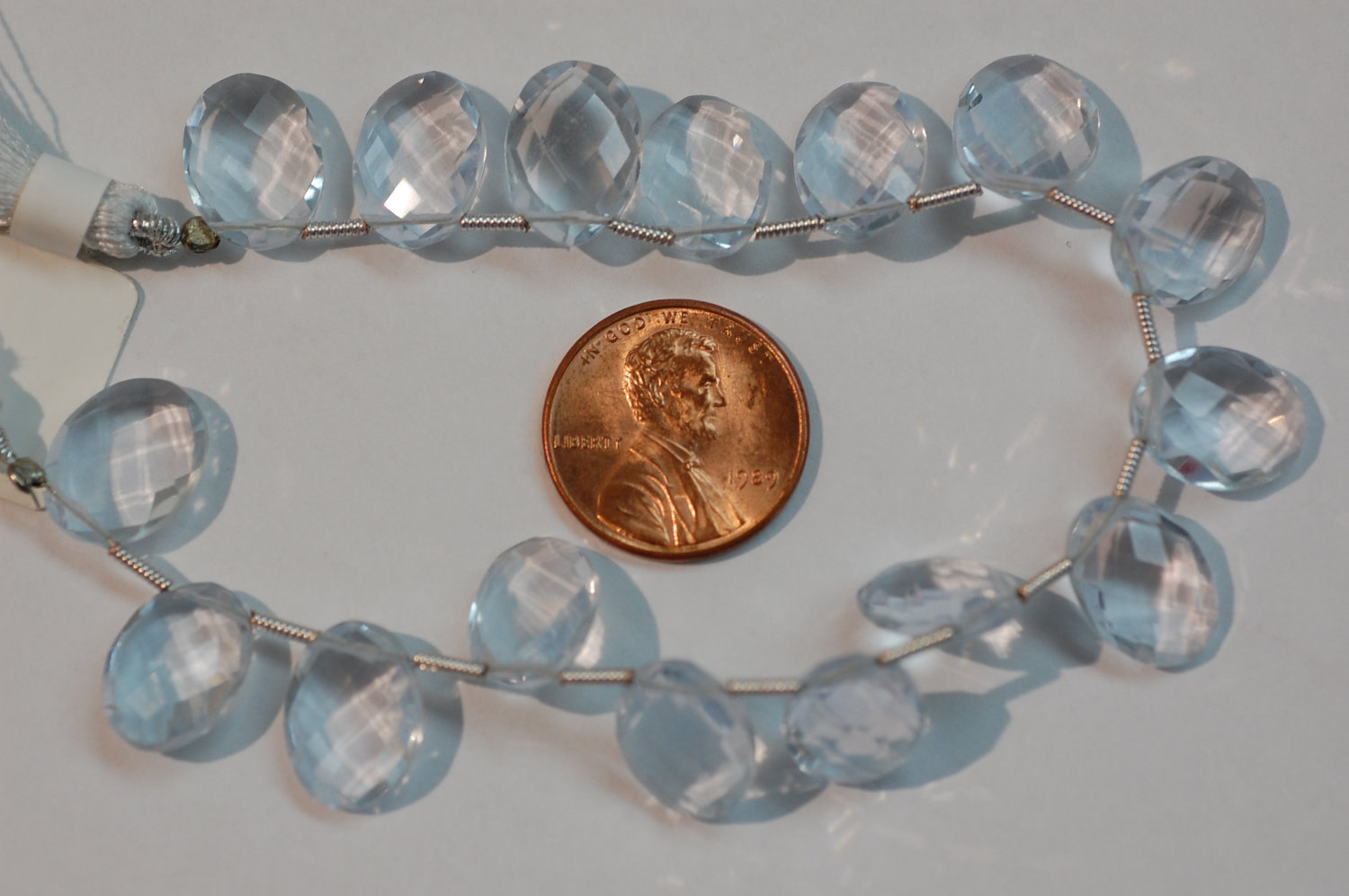 Ice Quartz Oval Faceted