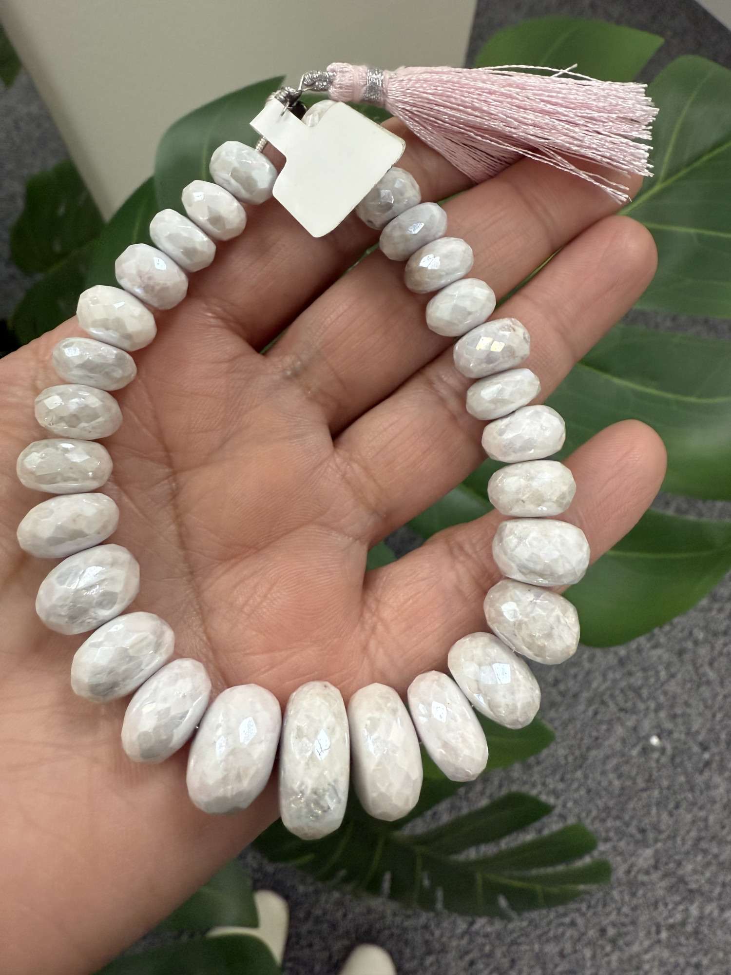 Grepolite Rondelle Faceted