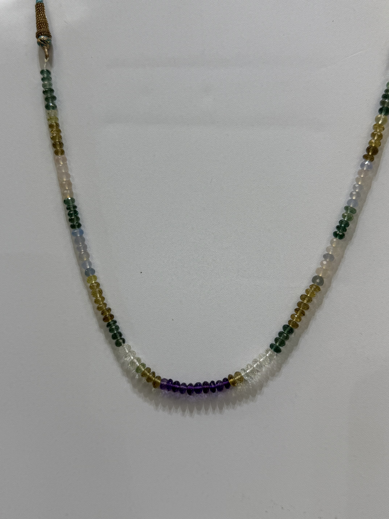 Multi Hydro Quartz Rondelle