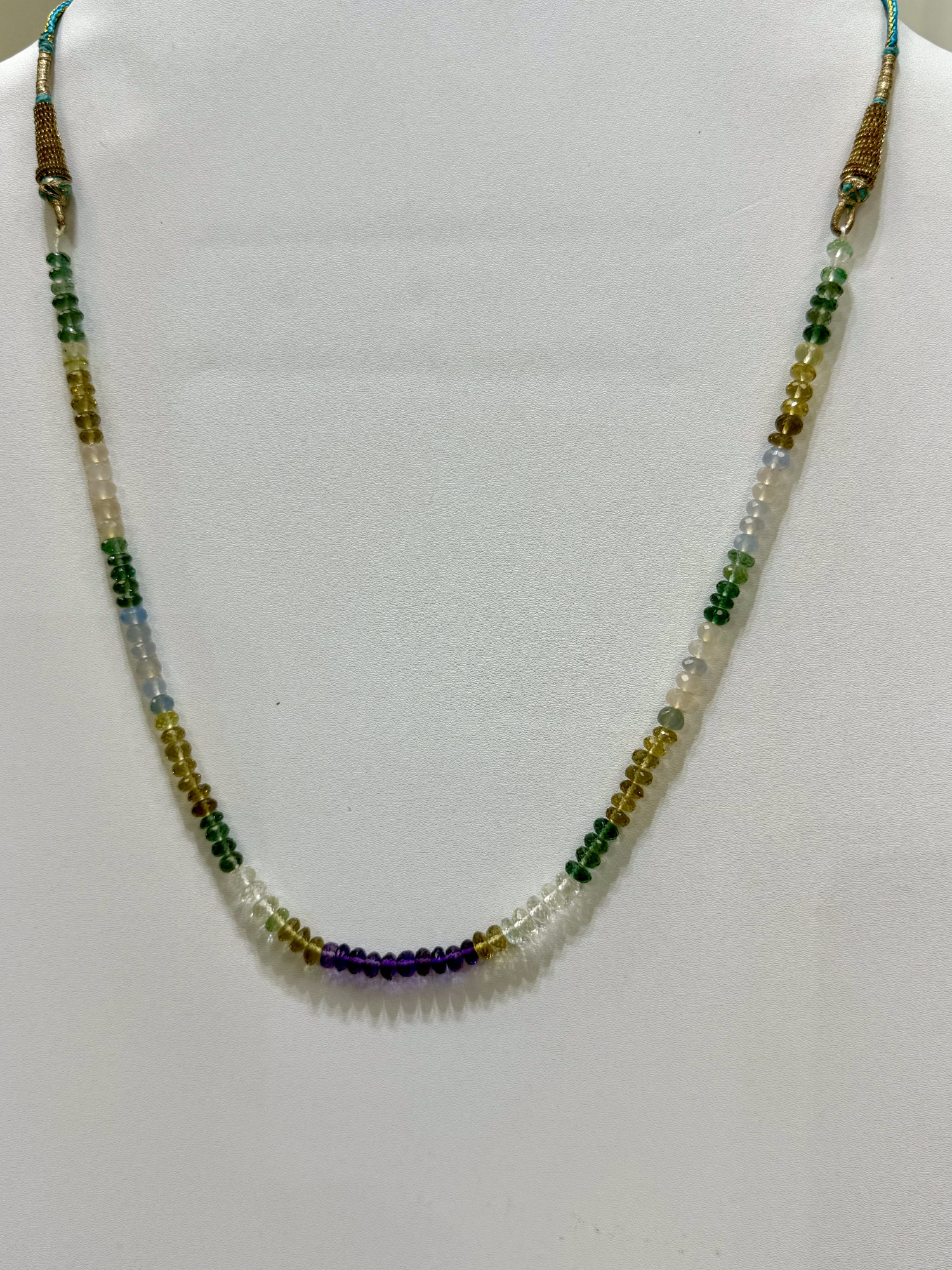 Multi Hydro Quartz Rondelle