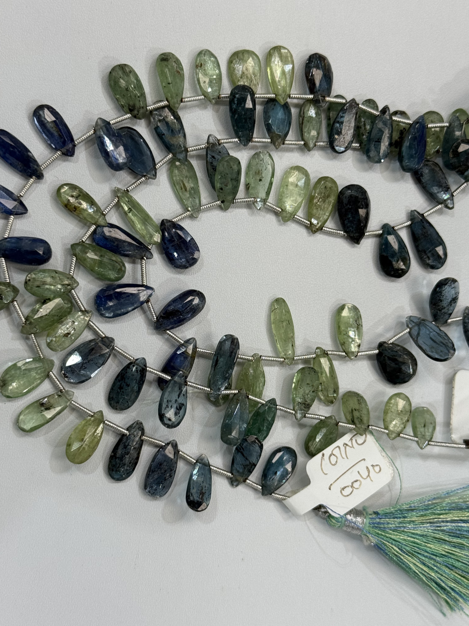 Kyanite Pear Faceted