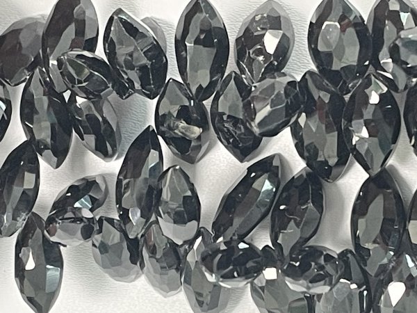 Black Spinel Marquise Faceted