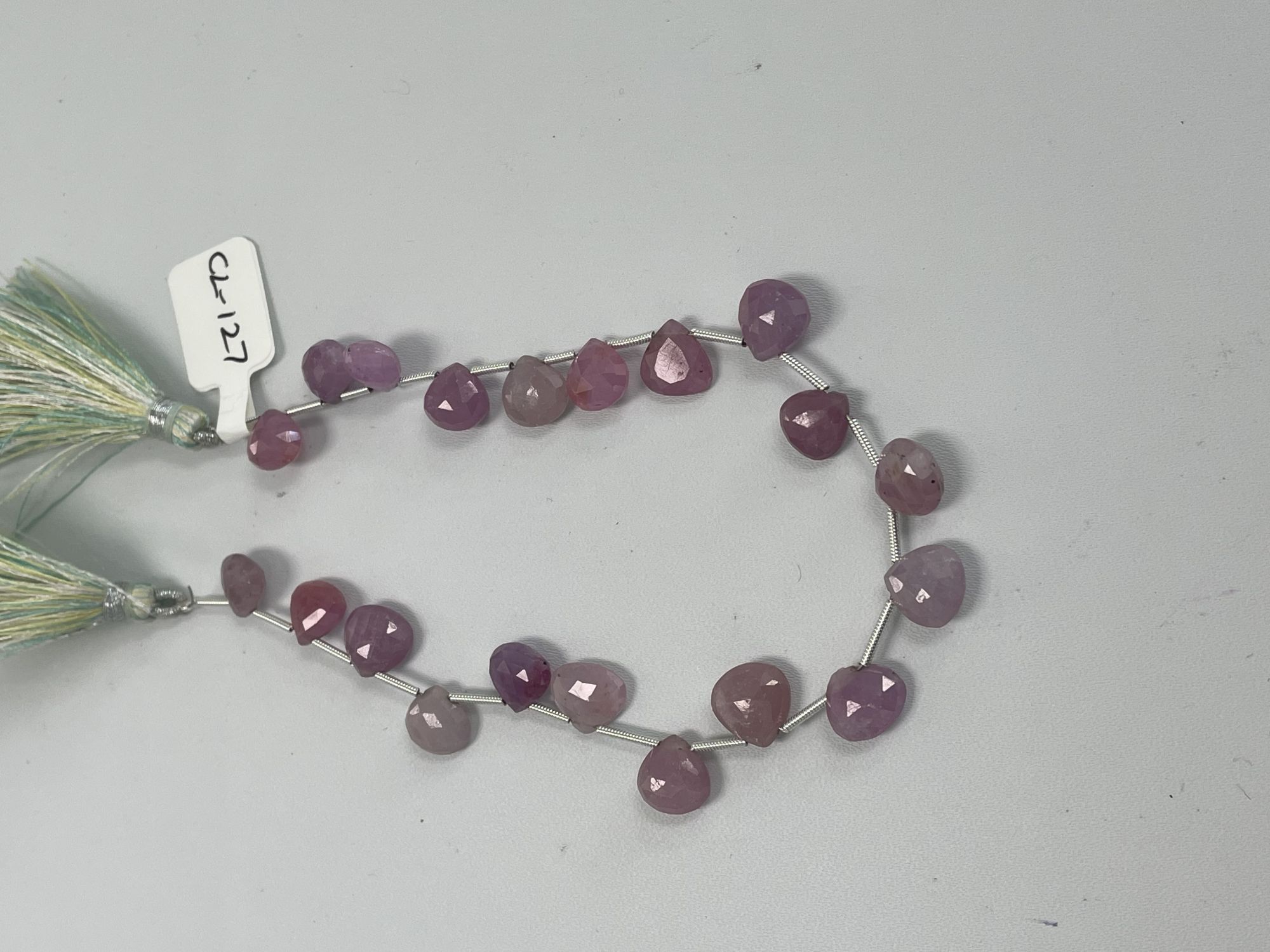 Pink Sapphire Heart Faceted