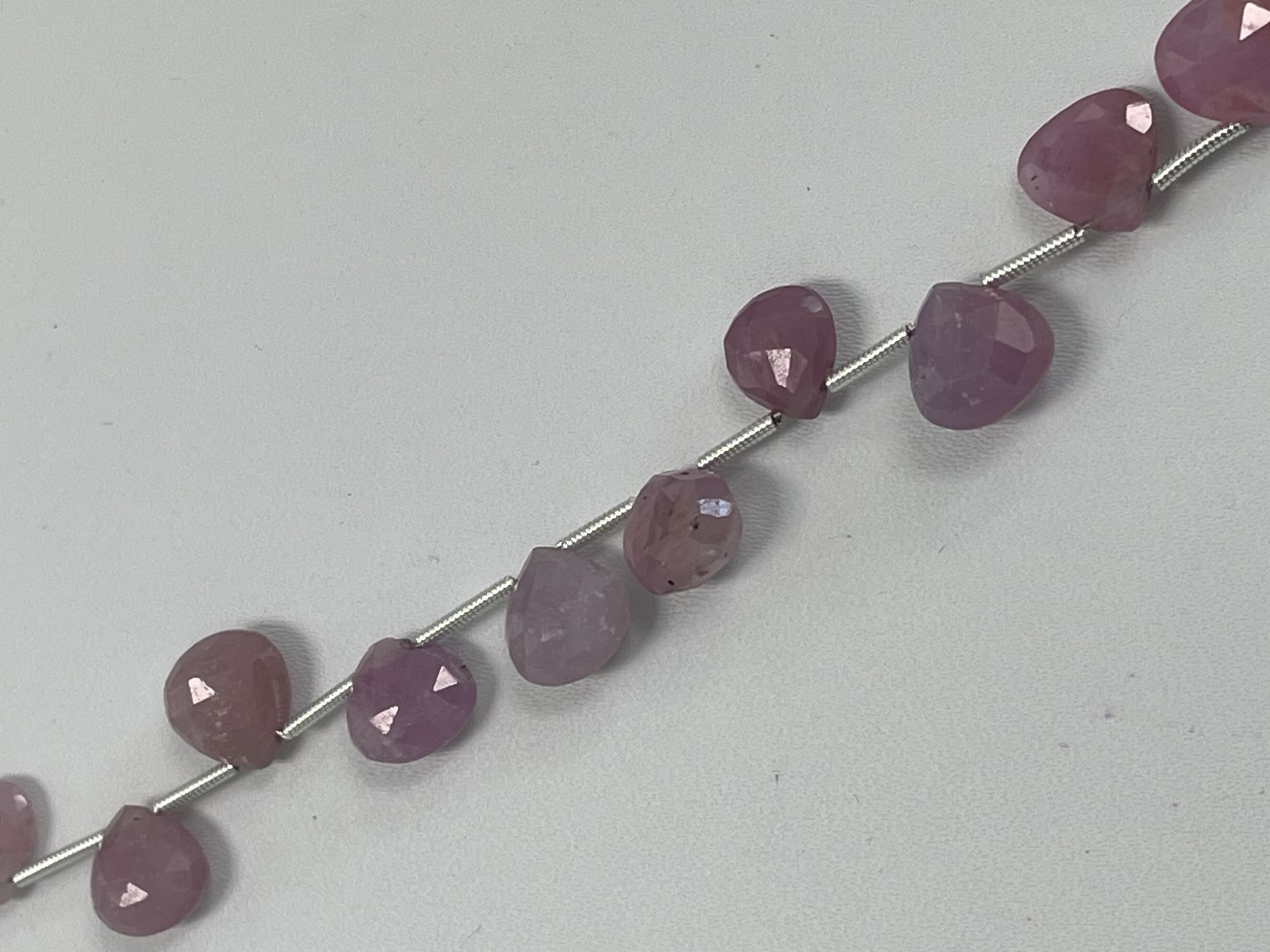 Pink Sapphire Heart Faceted