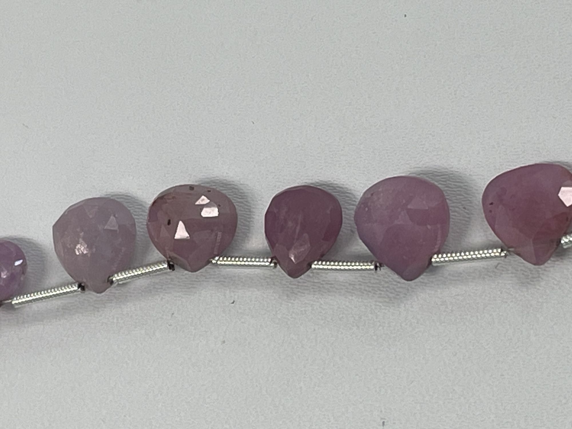 Pink Sapphire Heart Faceted