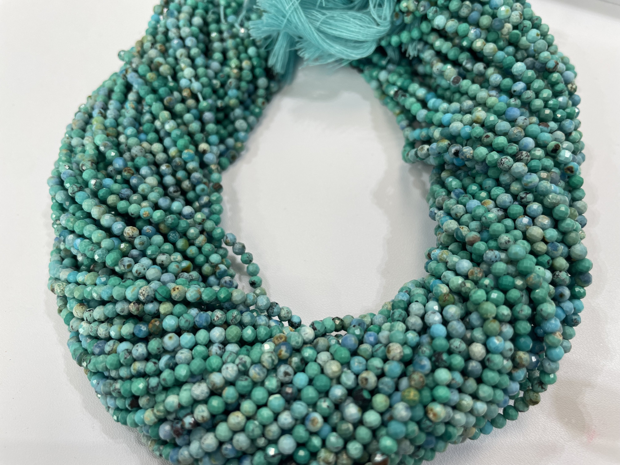 Turquoise Round Faceted