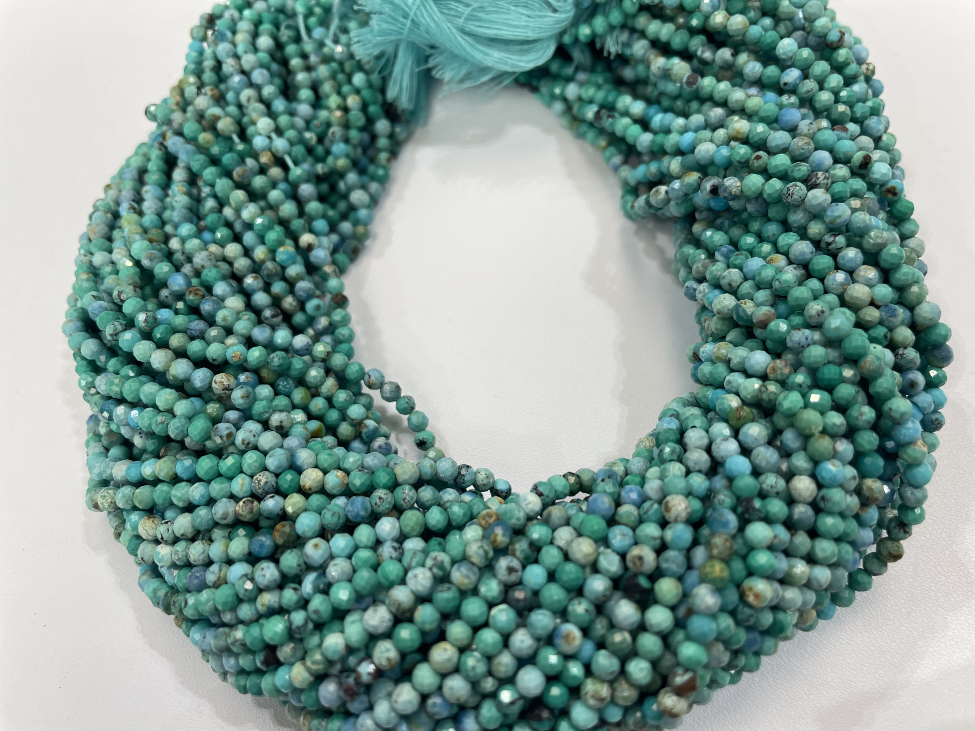 Turquoise Round Faceted