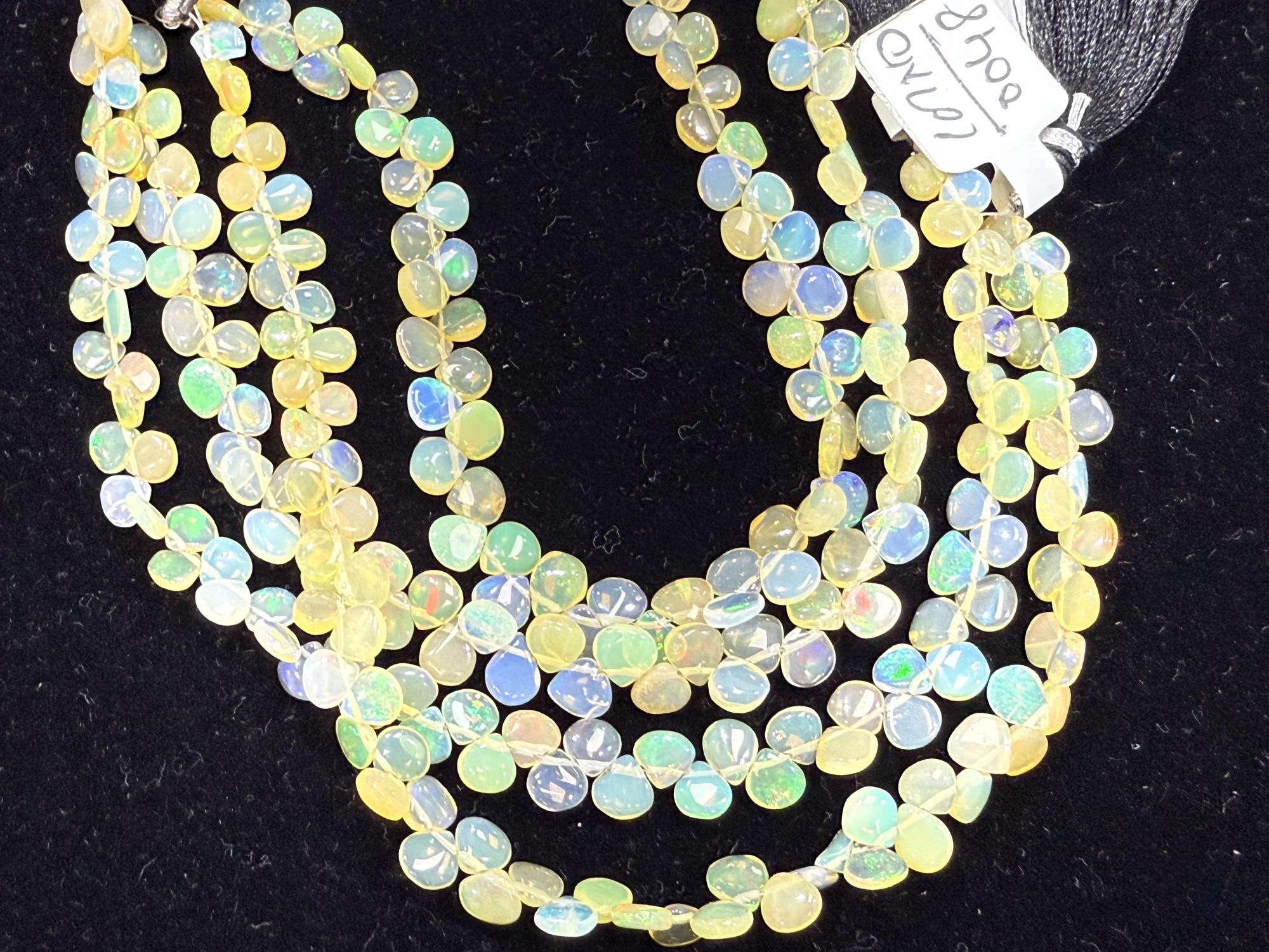 Ethiopian Opal Hearts Smooth