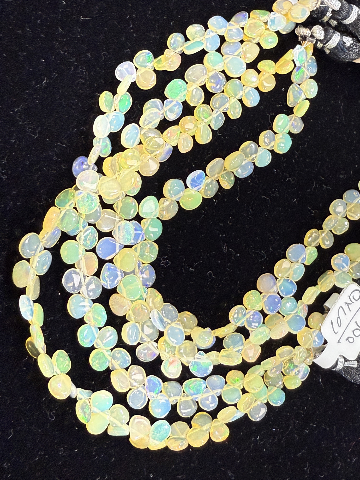 Ethiopian Opal Hearts Smooth