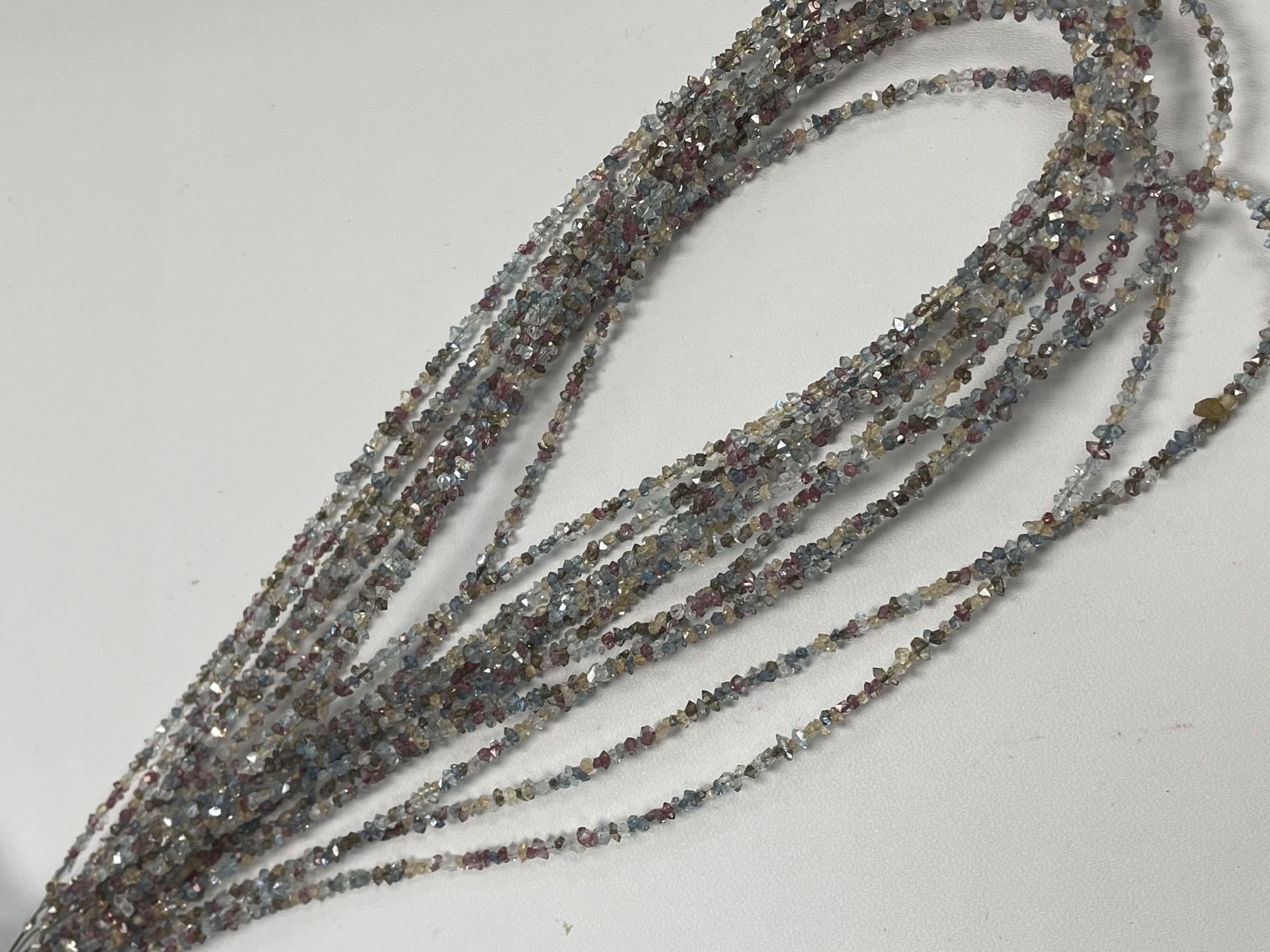 Multi Herkimer Diamond Funky cut Faceted