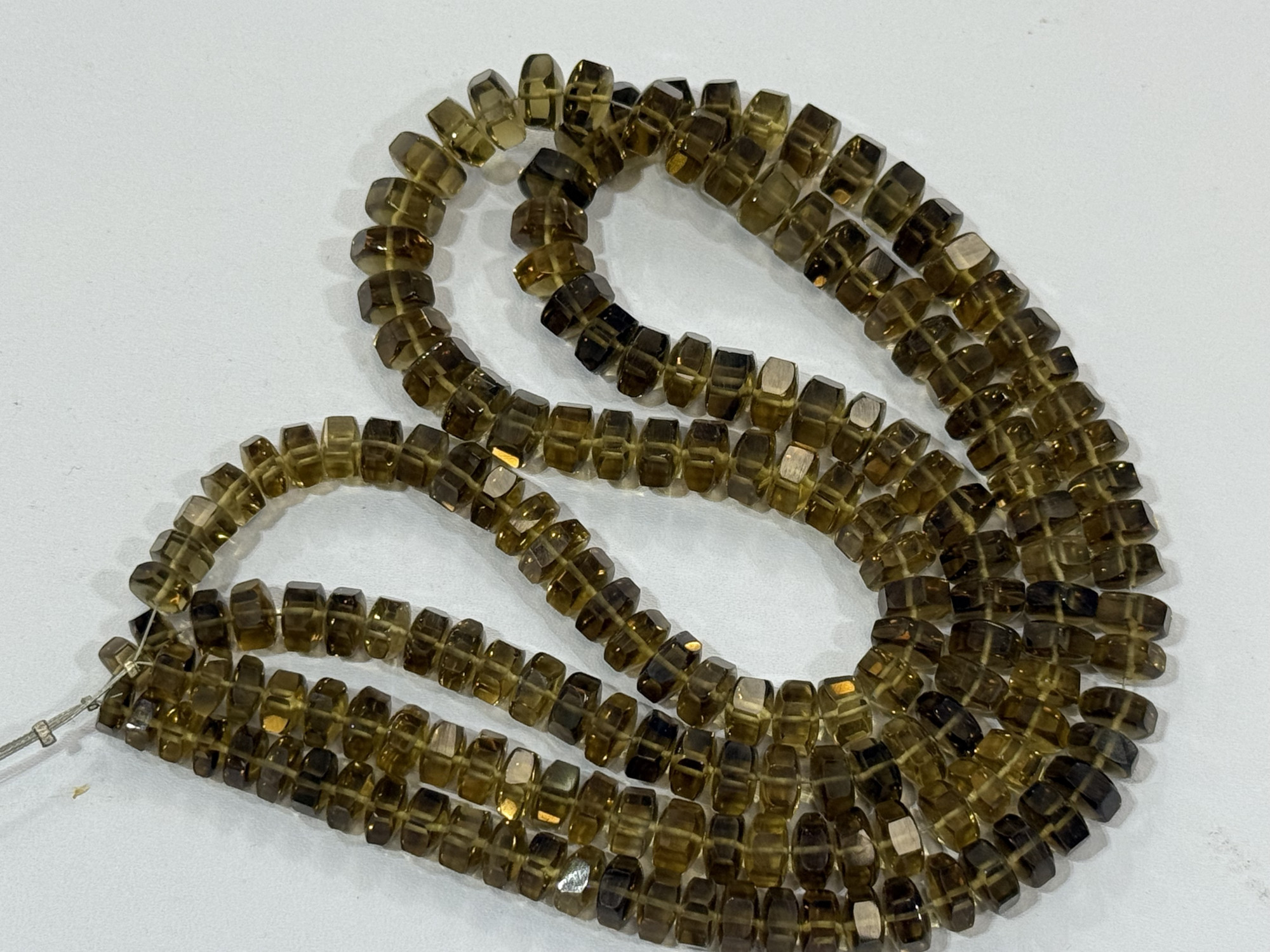 Whiskey Quartz bolts Faceted